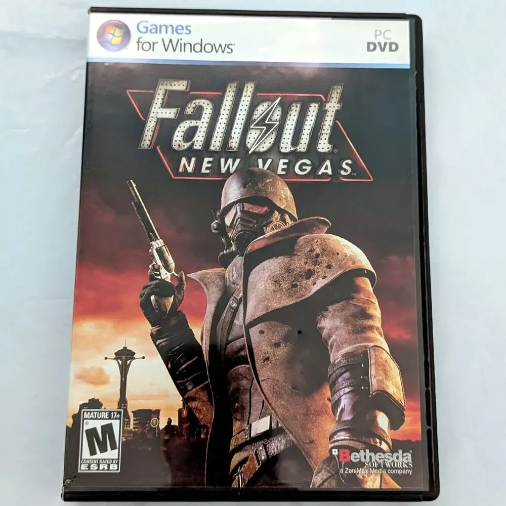 Fallout New Vegas PC Video Game 2010 Windows Bethesda Softworks Collectible